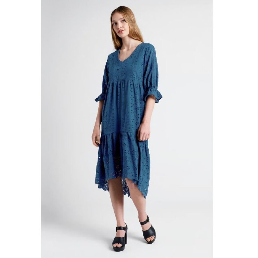 Parker and Rowe / Modcloth Taking the Day Hi Lo Midi Dress NWT Medium